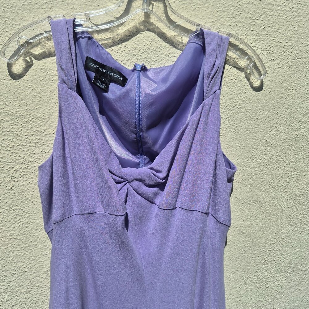90s/Y2K Style Silk Flowy Maxi Dress Gown Size 14 - Picture 2 of 16